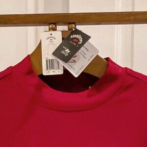 Monterey Club Mock Neck Activewear Shirt - Dry Swing Collection - Long Sleeve
